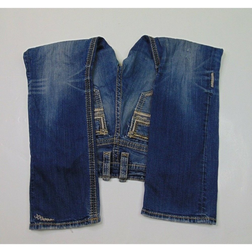 Rock Revival 34 x 30  Moscow Straight Blue Jeans - Picture 7 of 10
